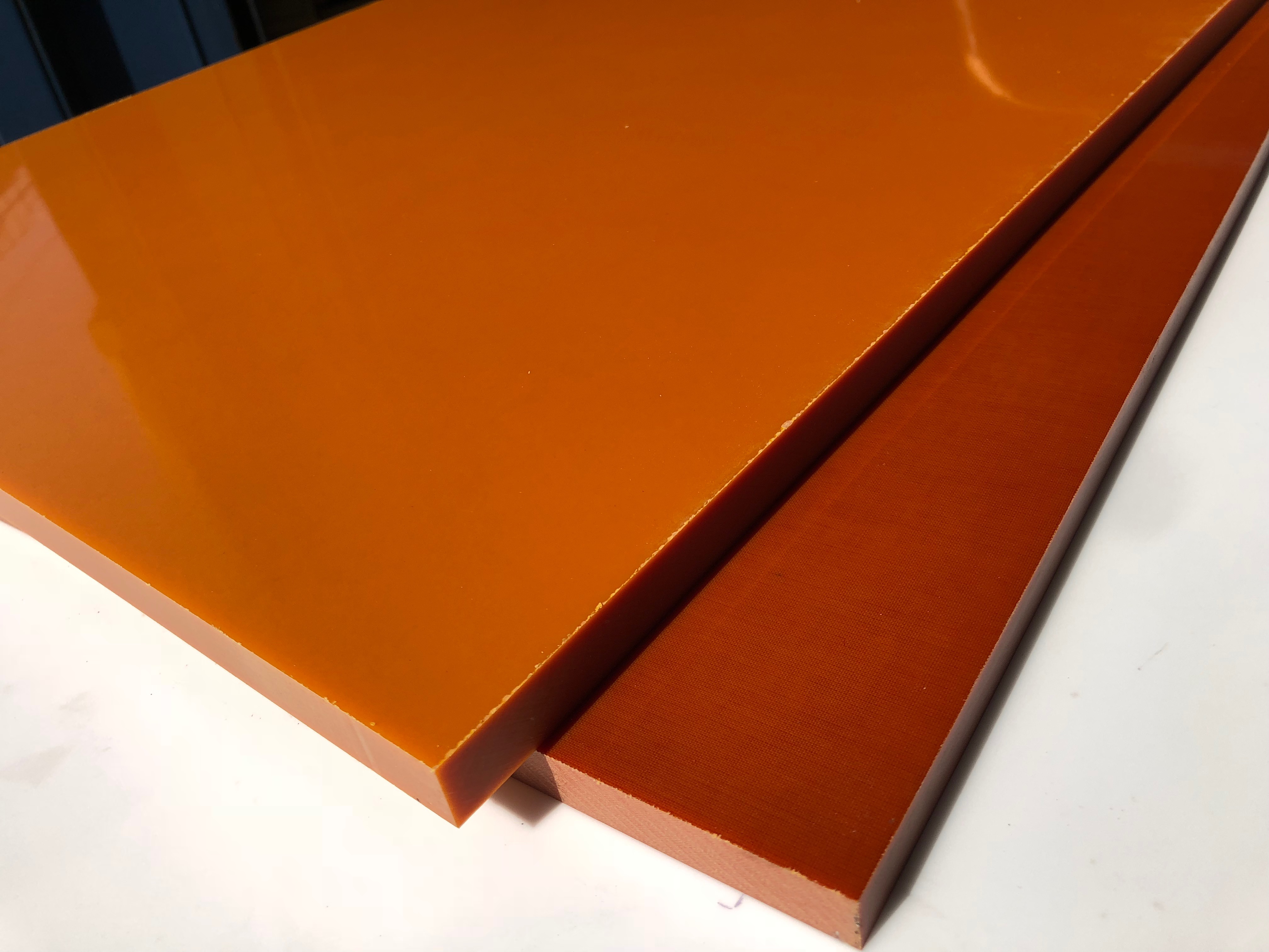 本物品質の プラスチック 200mm×900mm 10mm 板厚 切板（茶） 布ベーク - 樹脂、プラスチック